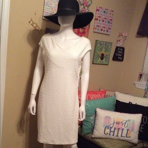 “Textured Bodycon Dress”